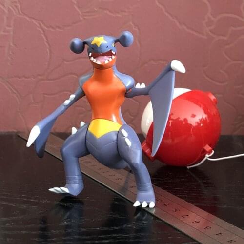 Pokemon Garchomp Dragon Type and Ground Type Joints Movable Action Figure Model Toys