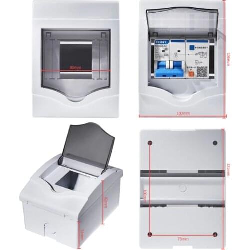 Electric Distribution Box Home Lighting Box for 2-4/5-8/9-12 Way Circuit Breaker