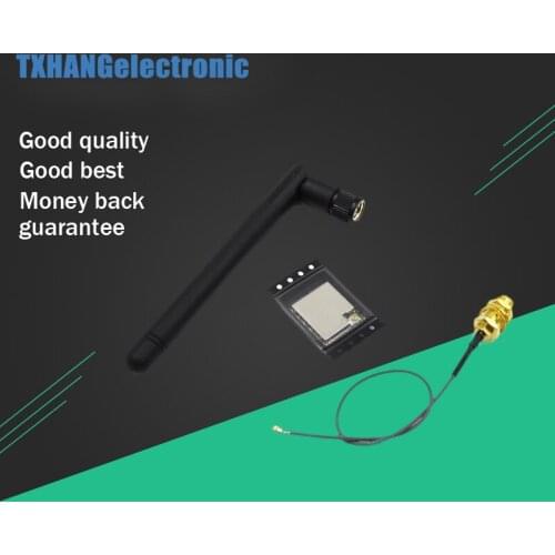 ESP8266 ESP-07S Serial WIFI Wireless Transceiver Module +3DBI WiFi Antenna SMA T diy electronics