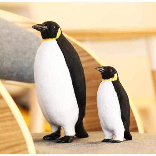 13CM 22CM Mini Cute penguins Plush Toys Lifelike Animal Easter penguin Simulation penguin Toy Model Birthday Gift