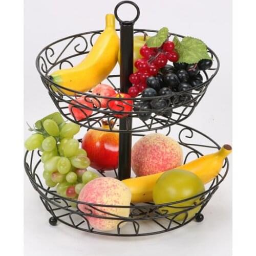 Classic Fresh Fruit Basket Gift with Crackers, Cheese and Nuts