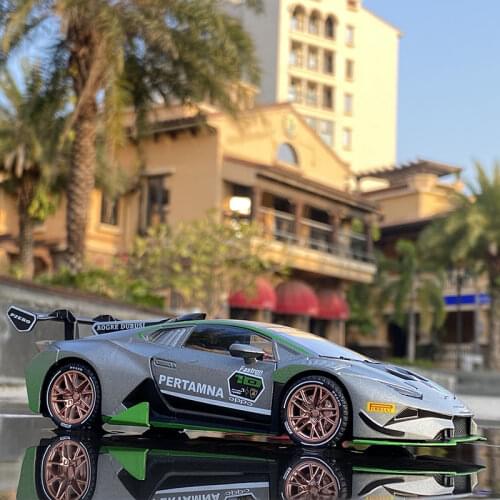 1:32 Lamborghini HURACAN ST EVO Alloy Car Model Diecasts & Toy Vehicles Toy Car Model Metal Collection Simulation Kids Toy Gift