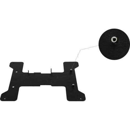 Anet Aluminum Alloy Y Carriage Plate Upgrade Fixed Plate Board for Fixing Heating Platform Heatbed for Anet ET5 Hotbed Newest