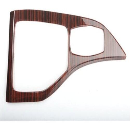 Suitable for BMW XI 2013 2014 2015 HIPS mahogany carbon fiber interior modification gear box attachment left drive