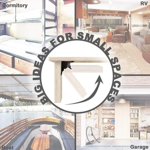 Free Shipping 90 Degree Self-Locking Folding Hinge Feet Hardware Hinges Extension Locking Table Foldable Fold Chair Self Le L9N4