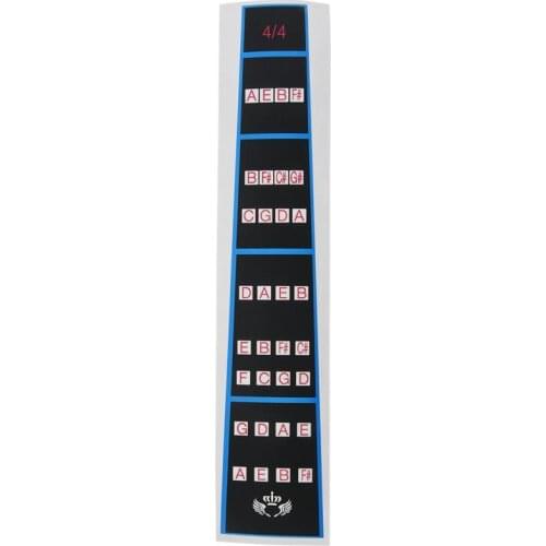 Violin Finger Guide /Fingerboard Sticker Fret guide Label Finger Chart For Size 4/4
