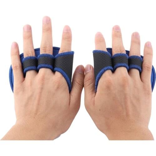 Weight Lifting Training Gloves Fitness Sports Body Building Gymnastics Grips Gym Hand Palm Wrist Protector Gloves