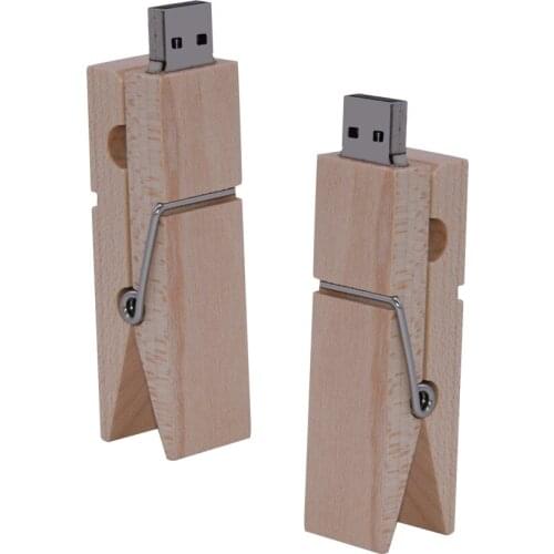 Over 10pcs free logo Wooden block USB Flash Drive wood pendrive 8GB 16GB 32GB 64GB Pen Drive Memory Stick U Disk gift USB 2.0