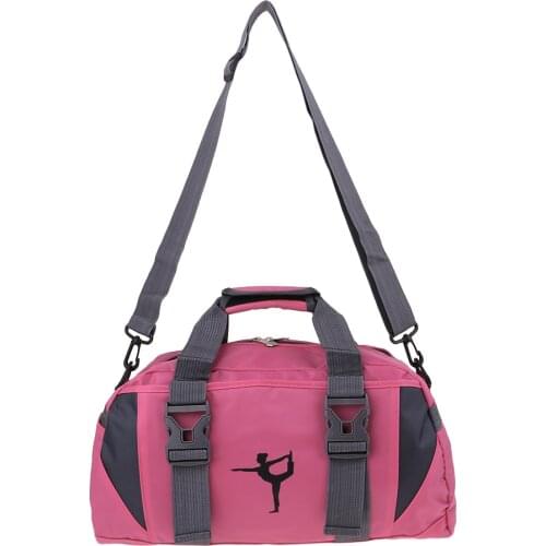 40x21x21cm Water Resistant Gym Sport Dance Travel Weekender Duffel Bag Yoga Mat Carrier Holder for Women Men