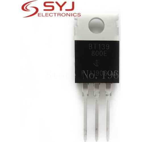 10pcs/lot BT139-800E BT139-800 TO-220 BT139 RAIL TRIAC New original In Stock
