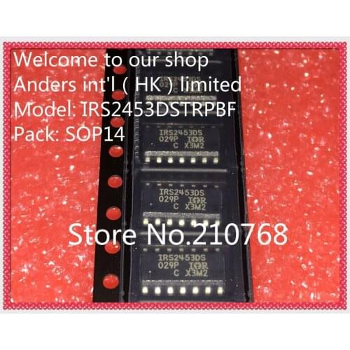 10pcs/lot IRS2453DSTRPBF IRS2453DSTR IRS2453DS IRS2453 SOP14