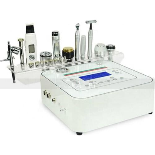 10 in 1 professional diamond dermic microdermabrasion electroporation facial rf mesotherapy beauty device with best effects