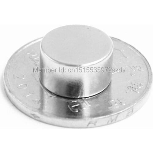 100pcs Strong Round Dia 12mm x 7mm N35 Rare Earth Neodymium Magnet Art Craft Fridge 12x7mm