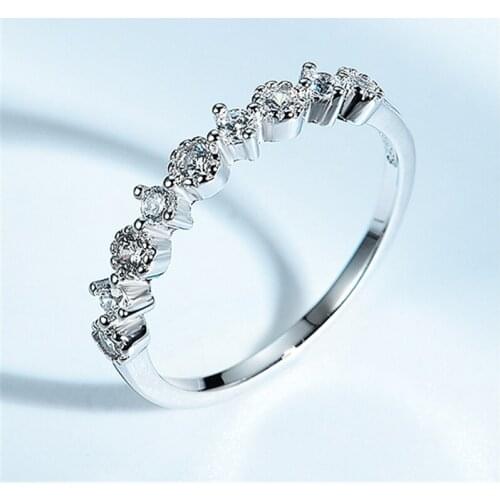 1DY JEWELRY Rings With Cubic Zirkonia For Women