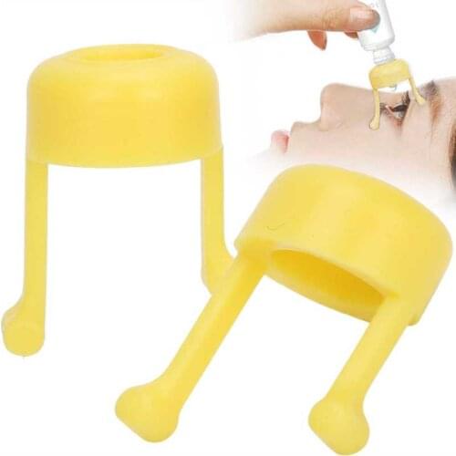2pcs Portable Eyedrop Guide Aid Help Applicator Practical Eye Drop Bottle Holder Bracket Device