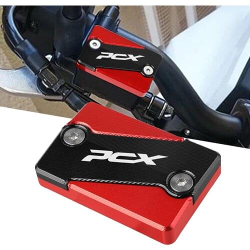 PCX125 PXC150 Motorcycle Aluminum brake Fluid Cylinder Master Reservoir Cover Cap For honda PCX 125 150 2015-2019 2018 2017 2016