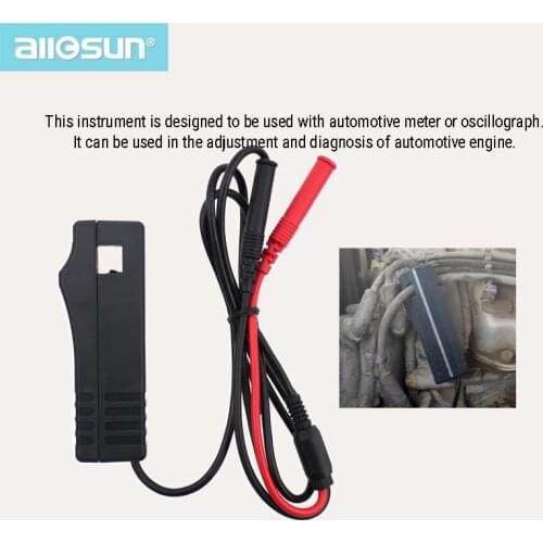 Pro Inductive Pickup Lead Set Engine System Signal Sampling Clampwork with Multimeter Car/Vehicle Accessories/Parts AllSun EA103