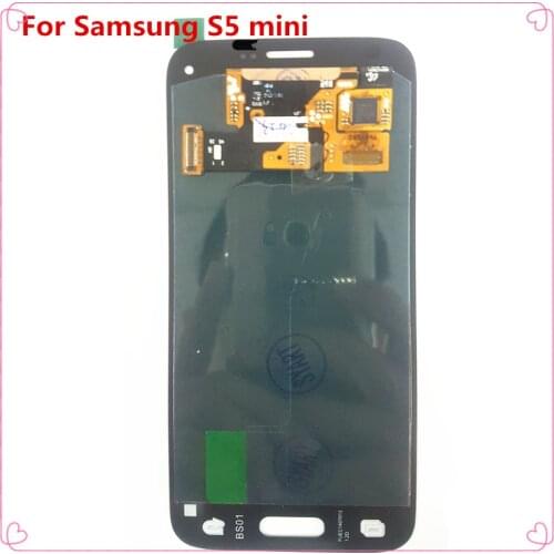 OLED S5 Mini 4.5'' LCD Display With Touch Screen Digitizer Assembly Without Frame For Samsung Galaxy S5 Mini G800 G800F G800H