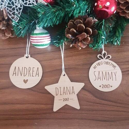Christmas Ornaments Holiday Keepsak Babys First Christmas Ornament Name Ornaments Custom Christmas Ornament, Christmas Gift