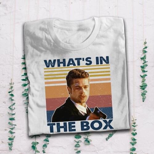 Se7en T Shirt David Mills T Shirt Whats In The Box T Shirt Vintage T Shirt