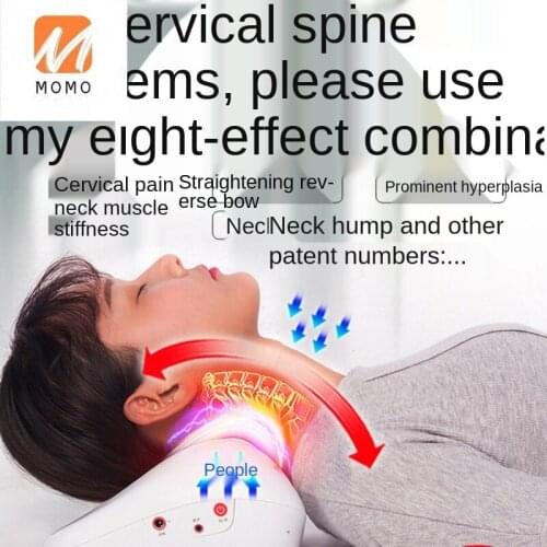 Device Home Repair Stretch Neck Physiotherapy Instrument Correction Neck Hot Compress Pillow Cervical Vertebra Massage Tool