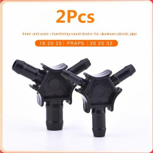 Free Shipping 2Pcs / Bag 16/20/25mm And 20/25/32mm PEX-AL Internal And External Reamer, PPR Calibrator Fitting For Plumbing Pipe