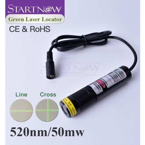 Green Positioner 520nm 50mw Laser Green Line Locator Pointer Laser Cross Module Alignment For Fabric Cutting Machine Industry