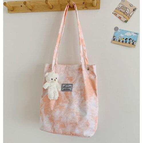 Bolsa Feminina Shoulder Bag Women Tie-dye Handbag Women Tote Bag Ladies Hand Bags Shopper Bag Sac A Main Bolsos Mujer Nylon Bags