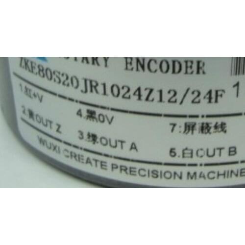 ZKE80S20JR1024Z12/24F brand new original Wuxi Coret hollow shaft photoelectric rotary encoder