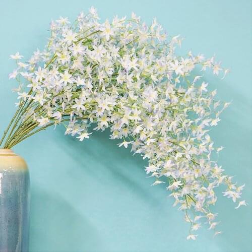 130cm Artificial Cherry Blossom Maple Leaf Simulation Bouquet Wedding Arch Party Decoration Silk Flower Pink Fake Cherry Blossom