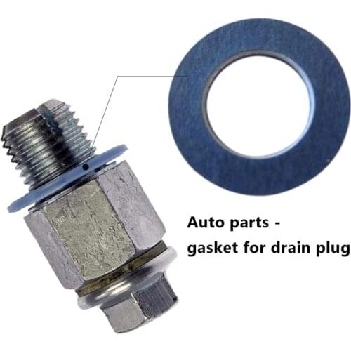 20Pcs/Set Aluminum Engine Oil Drain Plug Crush Gasket Washers Seals 90430-12031 Car Engine Part Replacement For Honda Fit Toyota