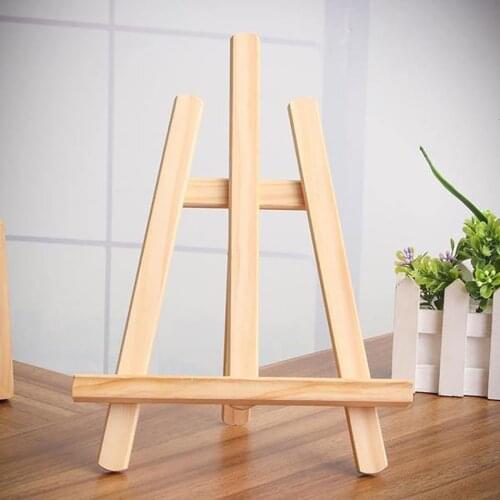 Painting by number accessories Small wooden easel Small wooden tripod, used to place frames with frames for painting by numbers