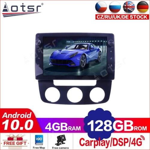 Android10 For Volkswagen Bora 2008-2012 Wireless Carplay Car GPS Multimedia Player Headunit Audio Radio Navigtion Tape Recorder