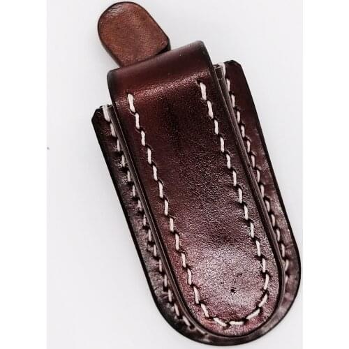 Handmade Leather Pouch for 58mm Victorinox Swiss Army MiniChamp Knife