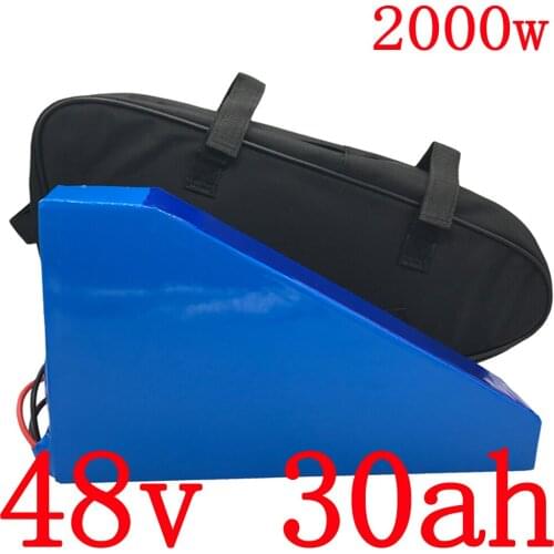 48V 15AH 18AH 20AH 24AH 25AH 27AH 30AH Lithium Battery Pack 48V 30AH Electric Bike battery 48V 1000W 1500W 2000W Ebike Battery