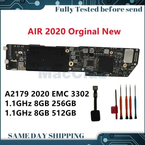 A2179 motherboard for Macbook air retina A2179 early 2020 EMC 3302 820-01958-A (2) Logic Board Mainboard systerboard
