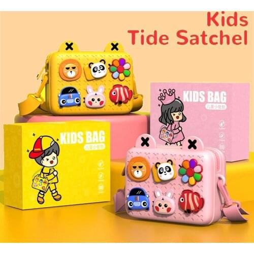 Cute Kids Girl Crossbody Mini Shoulder Bag PU Leather Cross Bag Shoulder Bag Childrens Coin Purse Small Wallet For Women