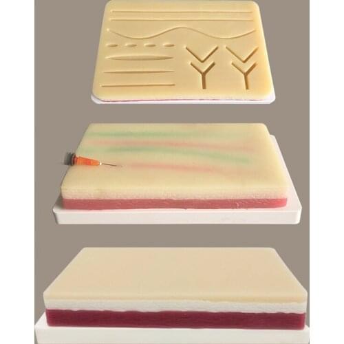 Suture and injection practice skin model surgical acupuncture practice module simulation skin education training