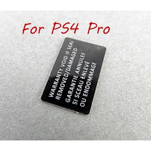 200PCS For Playstation PS4 Slim PS4 slim 2000/1000 1100/1200/pro console Label Sticker Housing Shell Sticker Lable Seals