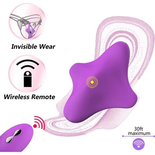 Wearable Panties Vibrator for Couples G Spot Clitoral Stimulator Wireless Remote Invisible Vibrating Eggs Sex Toys for Woman