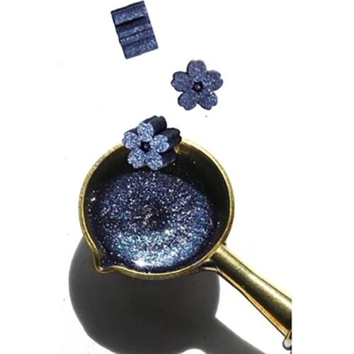 DIY Wax Seal Pure Sakura Cherry Blossom Stamps Sealing Beads for Envelope Wedding Jar Packaging Gifts Journal Postcard Stamp