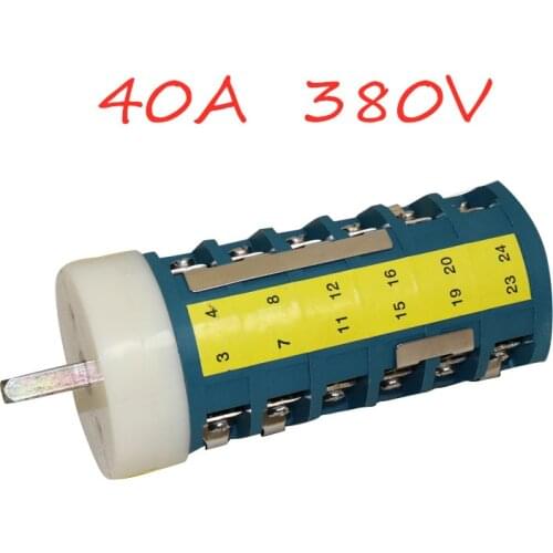 40A 380V Tyre changer Two-speed Motor Forward Reverse Switch Tire Repair Replaced Fitting Parts