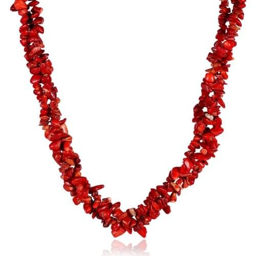 TRSN033 Natural Stone pendant necklace 7000000545610