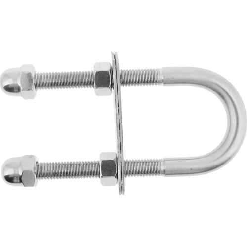 12*145mm Bow Stern Eye U-Bolt Tool 316 Stainless Steel for Boat Marine