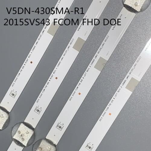 8PCS /LOT V5DN-430SMA-R1 for Samsung 43"TV 2015SVS43 FCOM FHD DOE B UA43J51SW UN43J5000 CY-JJ043BGAV1H Un43j5200 N43J5300af