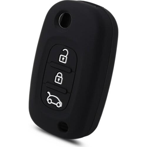 Car folding key Silicone FOB cover cap set protect for LADA Sedan Largus Kalina Granta Vesta X-Ray XRay remote repair stickers