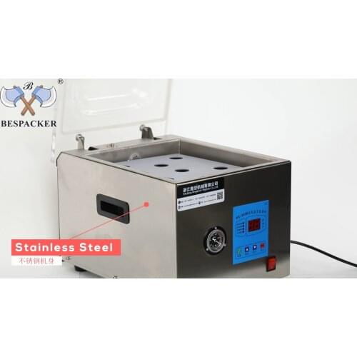 Bespacker DZ-260C household vacuum sealer nitrogen flushing sealing machine vacuum packing machine
