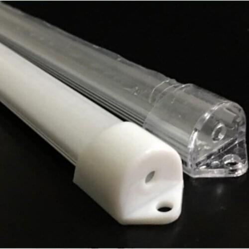 Free Shipping high quality aluminum channel with cover and end caps and clips 2m/pcs 70m/lot