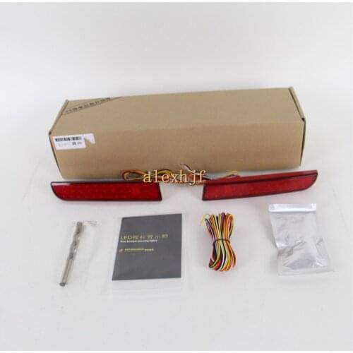 Varthion LED Brake Lights case for Mitsubishi Lancer ASX Outlander sport, Brake Lights+Turn Signal Lights+Running Warning Lights