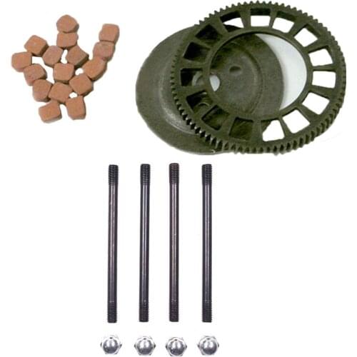 Clutch Gear Friction Pads&4xScrew For 66cc 80cc Motorized Bike